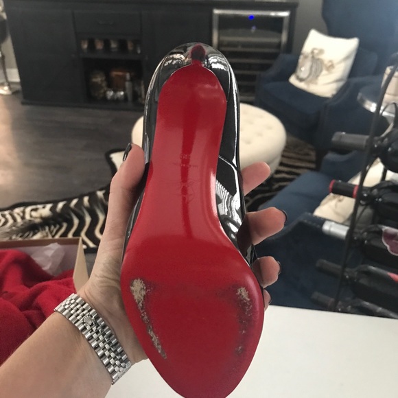 Christian Louboutin Very Prive 120 Patent - Picture 2 of 5